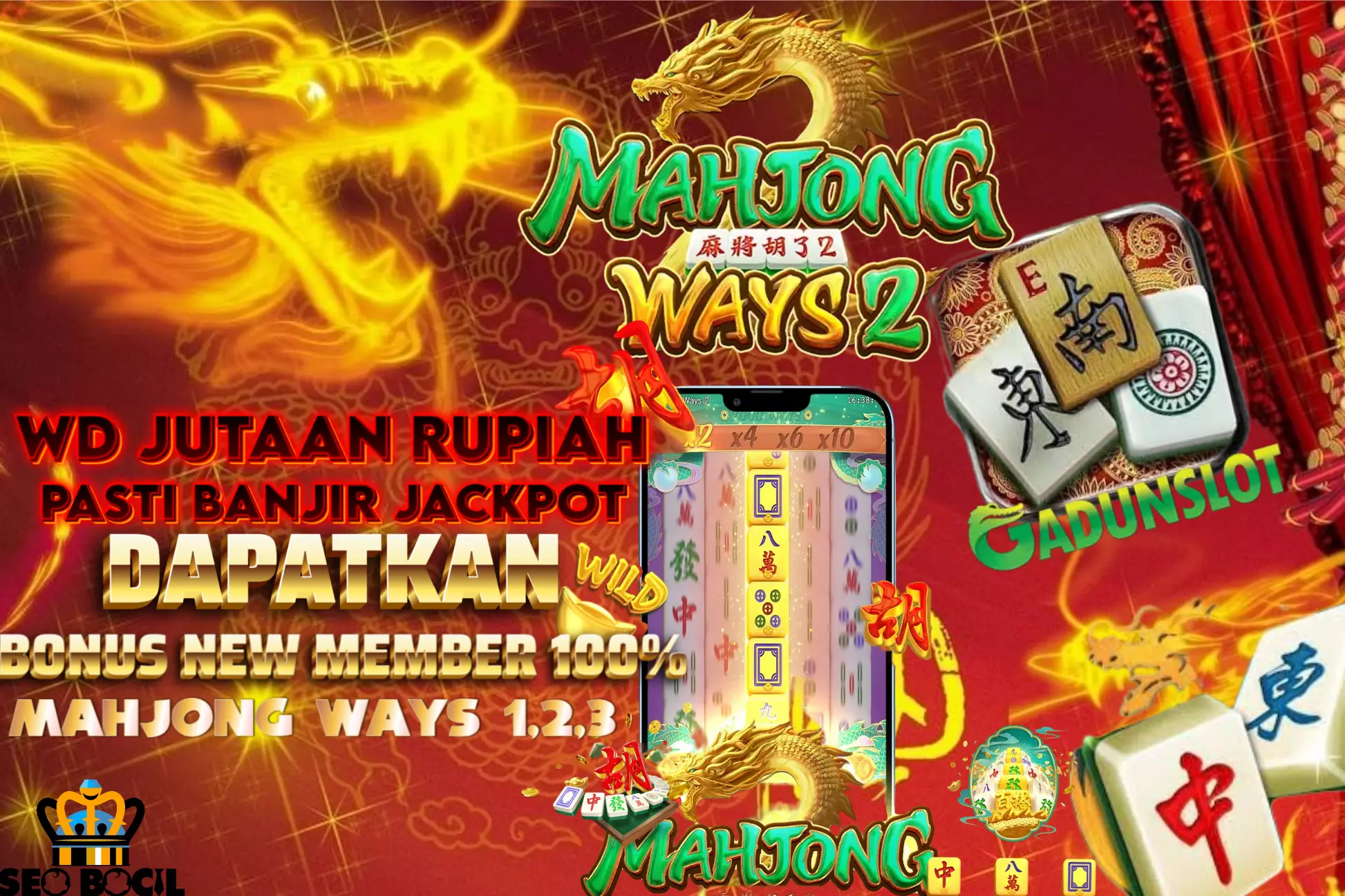 Mahjong Ways 1,2,3 🀄️ Daftar Situs Link Mahjong Slot Terpercaya